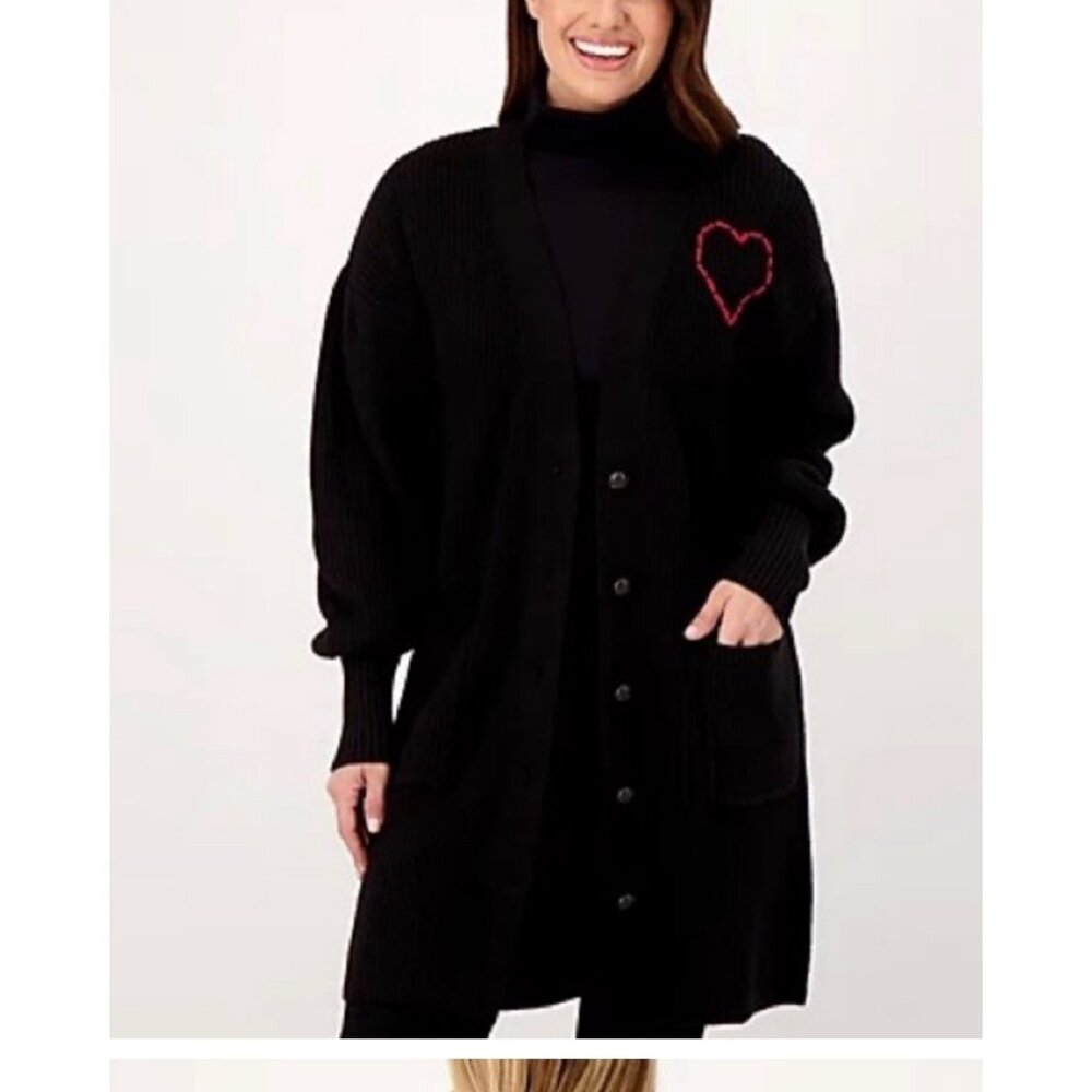Shawn Killinger heart sweater